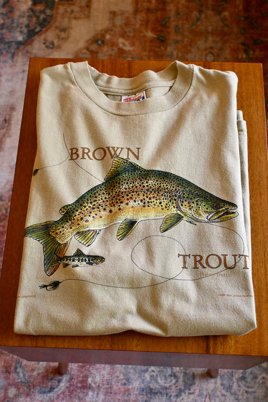 Liberty Graphics Brown Trout T - XL