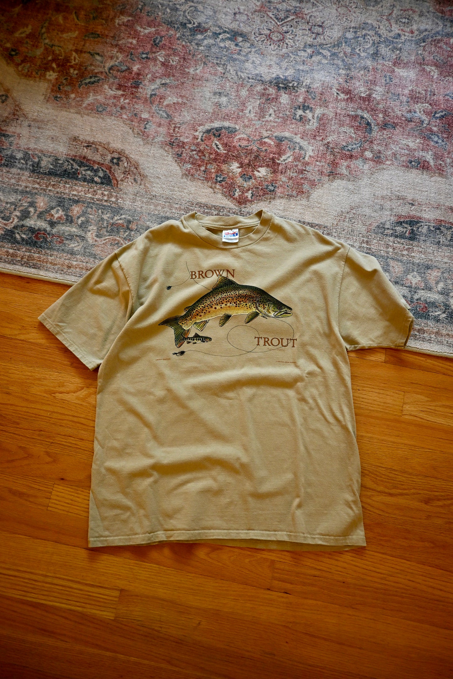 Liberty Graphics Brown Trout T - XL