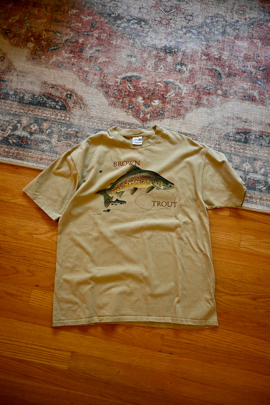 Liberty Graphics Brown Trout T - XL