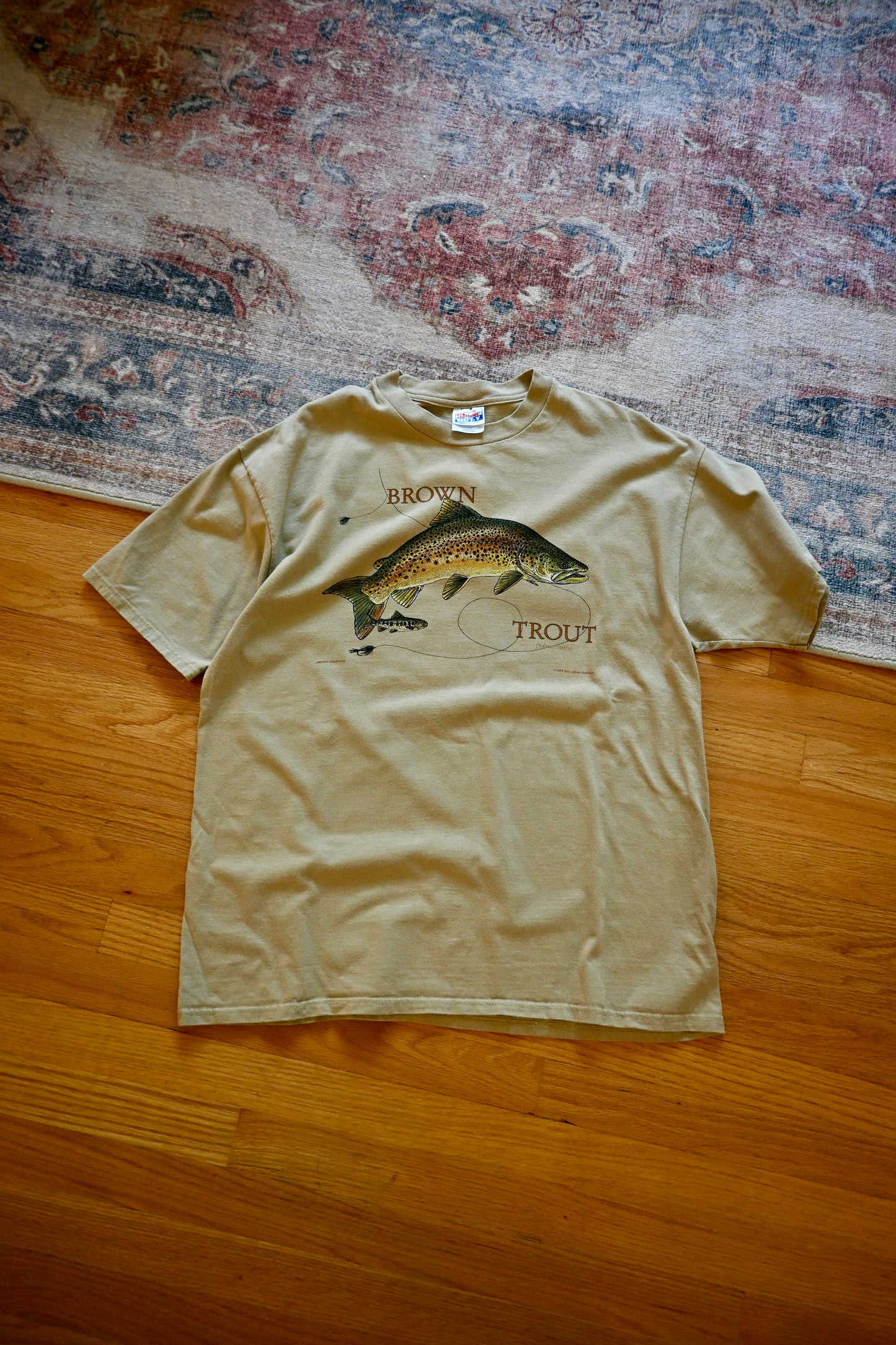 Liberty Graphics Brown Trout T - XL