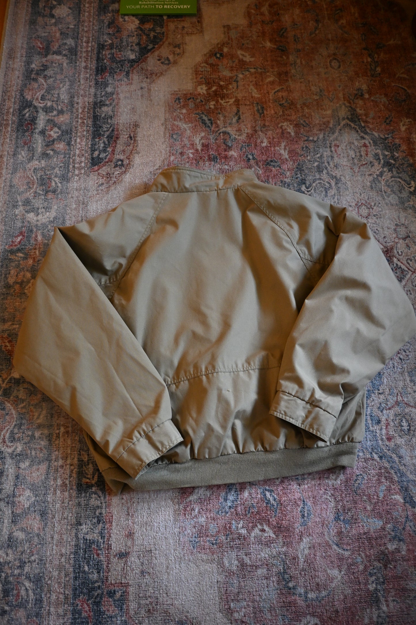 Vintage Eddie Bauer Fly Fishing Lined Bomber - XL