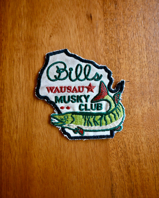Bills Wausau Musky Club Sew On Patch