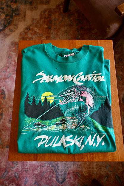 Distressed Salmon Capitol T - XL