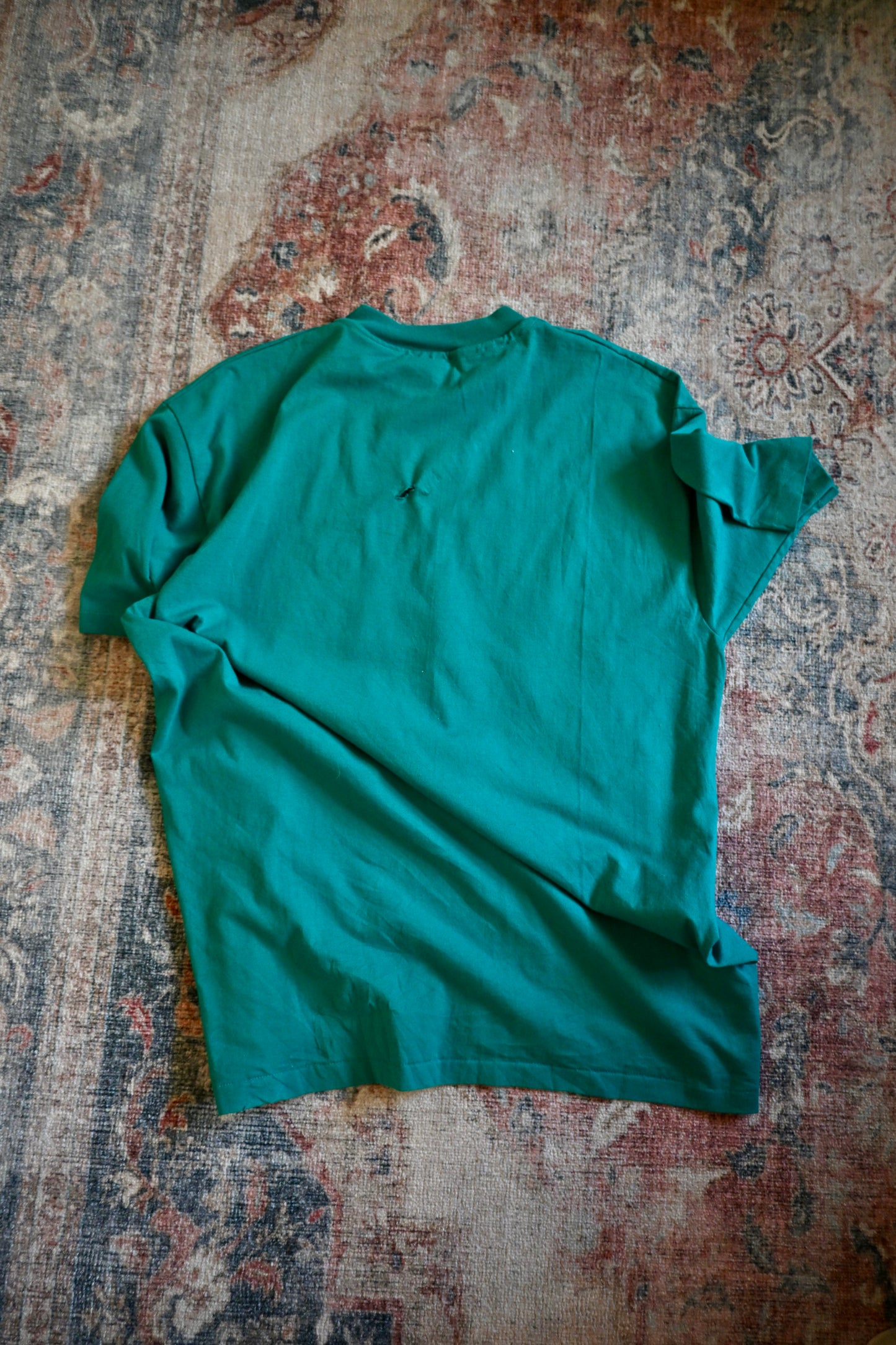 Distressed Salmon Capitol T - XL