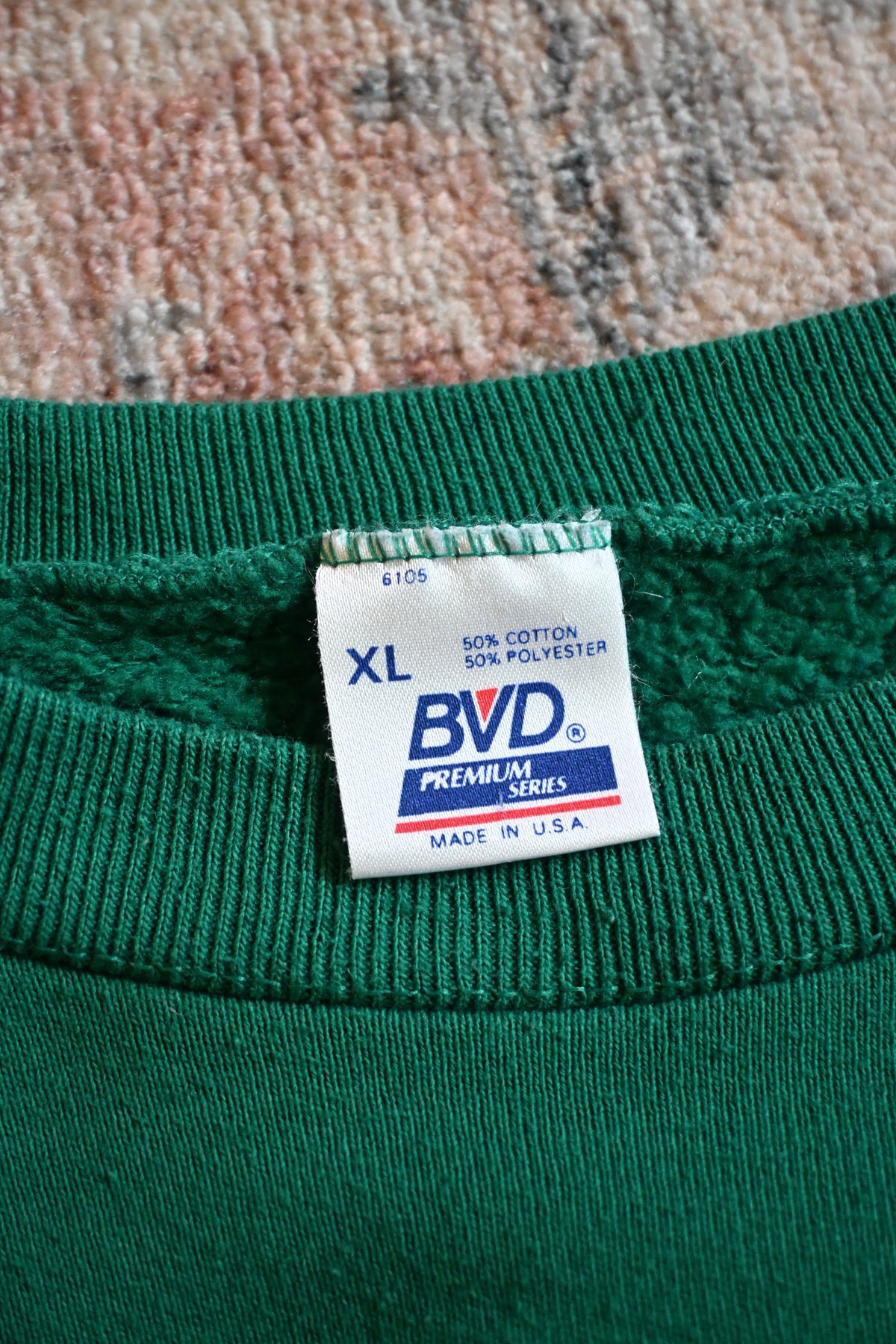 1992 Fisherman Cross Stitch Sweatshirt - XL