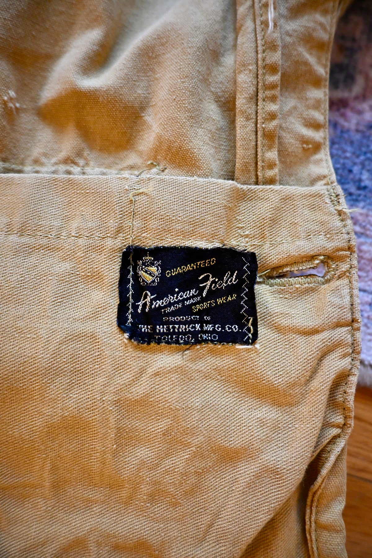 Distressed Hetterick American Field Hunting Jacket - XL