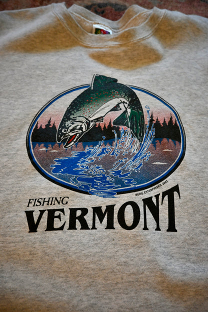 Fishing Vermont Sweatshirt - XL