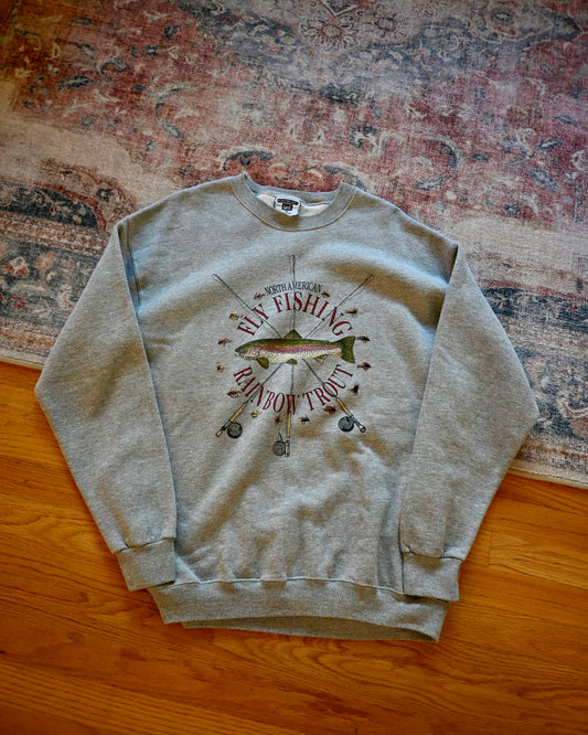 Lee Fly Fishing Rainbow Trout Sweatshirt - XL