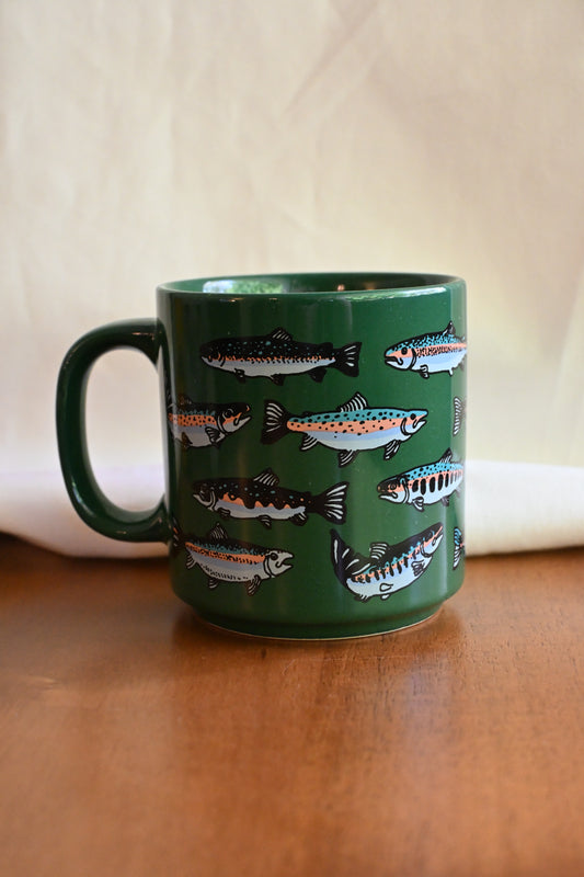 1993 Trout All Over Mug