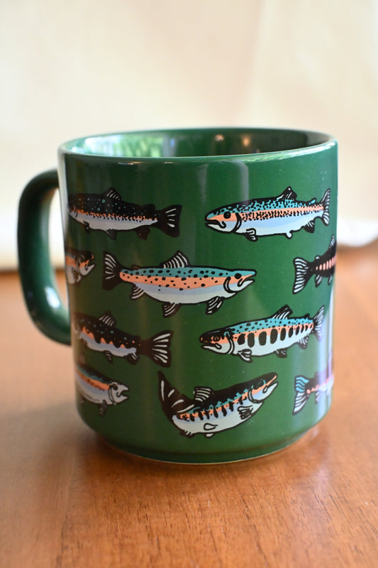 1993 Trout All Over Mug