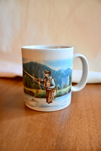 Made in Japan Otagiri Fly Fishing Mug