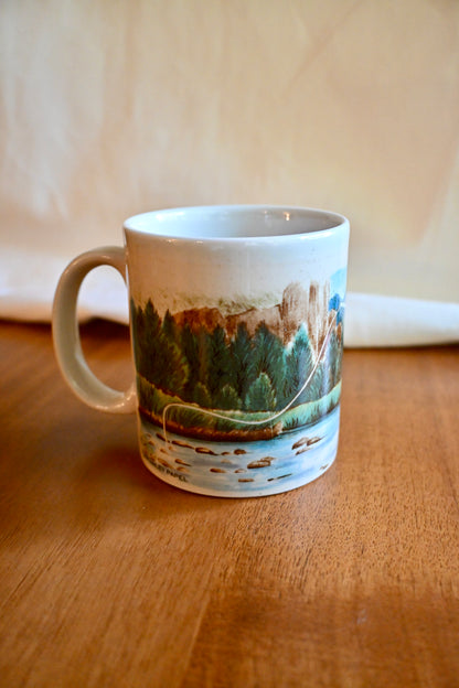 Made in Japan Otagiri Fly Fishing Mug