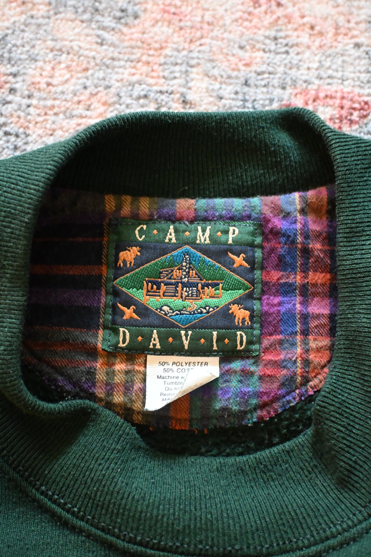 Camp David Bid Cedar Trout Sweatshirt - XL