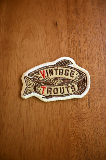 Vintage Trouts Patch