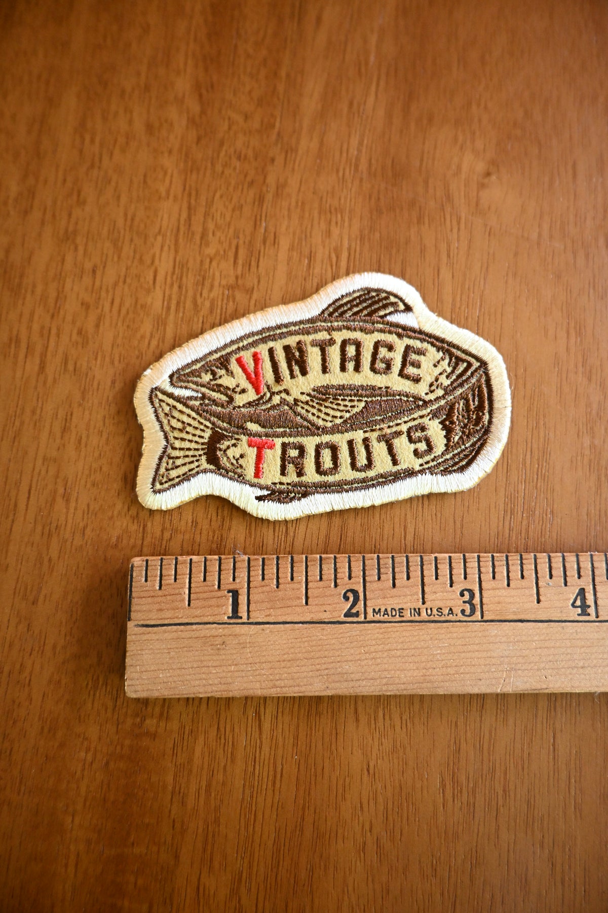Vintage Trouts Patch