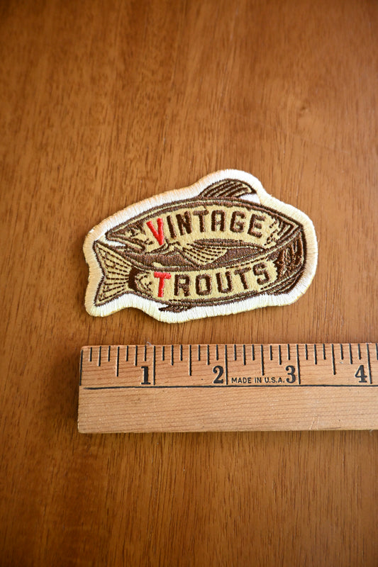 Vintage Trouts Patch