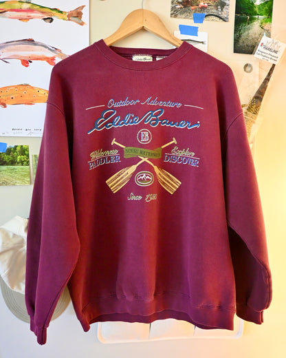 Eddie Bauer Paddle Cross Sweatshirt - M