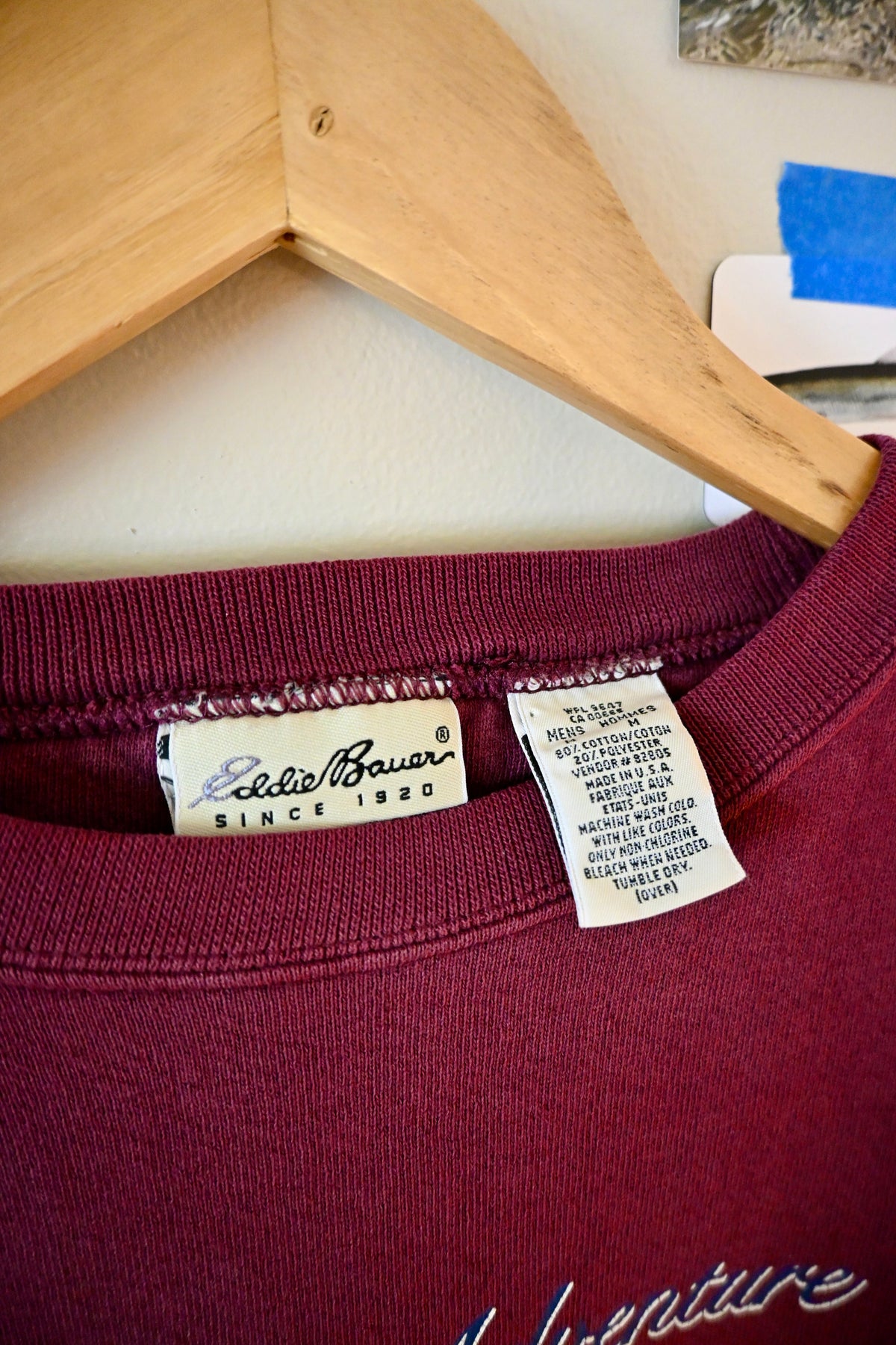 Eddie Bauer Paddle Cross Sweatshirt - M