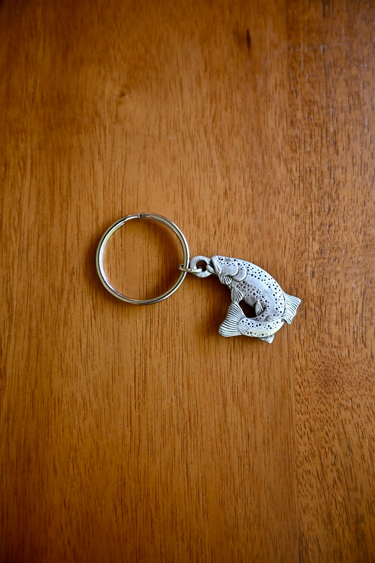 Vintage Trout Keychain