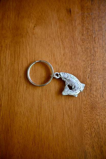 Vintage Trout Keychain