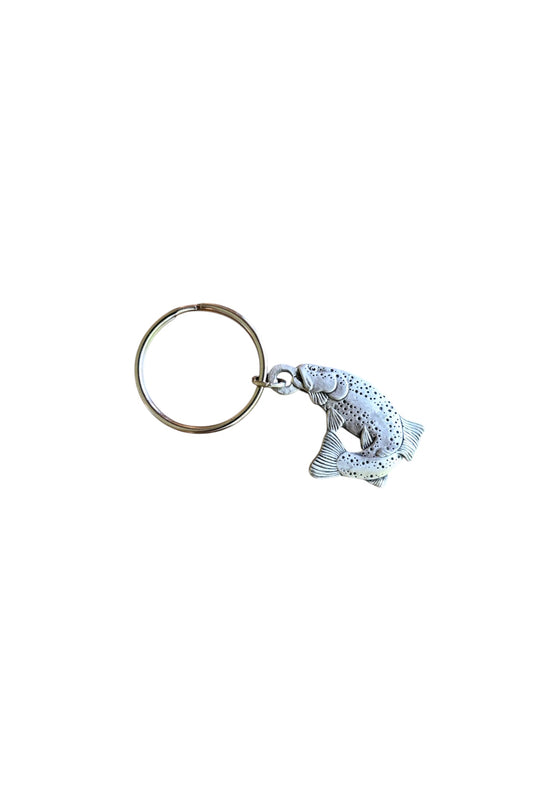 Vintage Trout Keychain