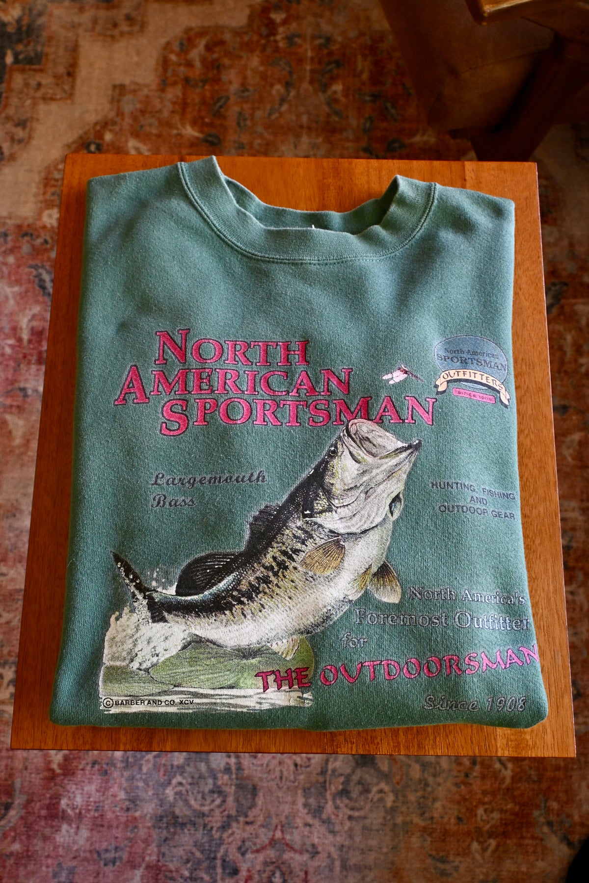 North American Sportsman Bass Sweatshirt - L