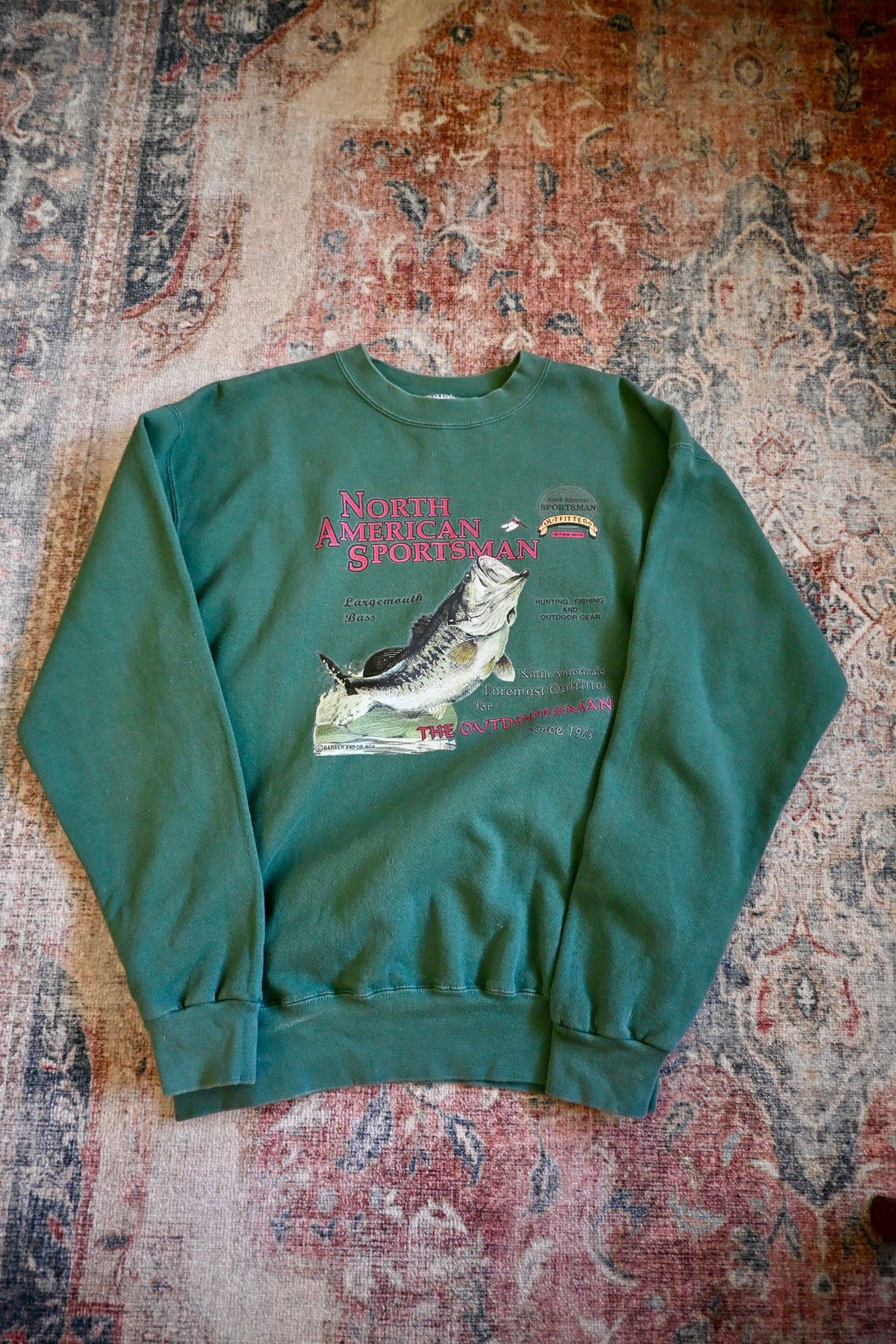 North American Sportsman Bass Sweatshirt - L