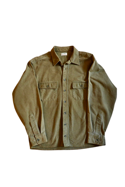Vintage L.L.Bean Chamois Cloth Shirt - L