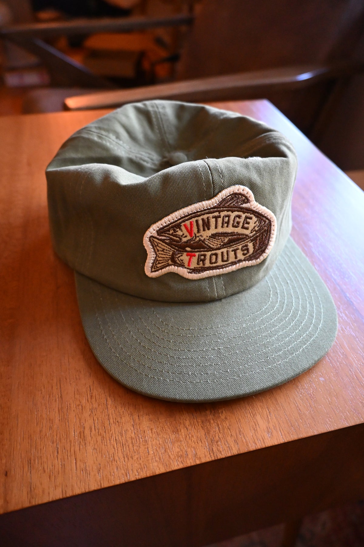 Vintage Trouts Patch Cap