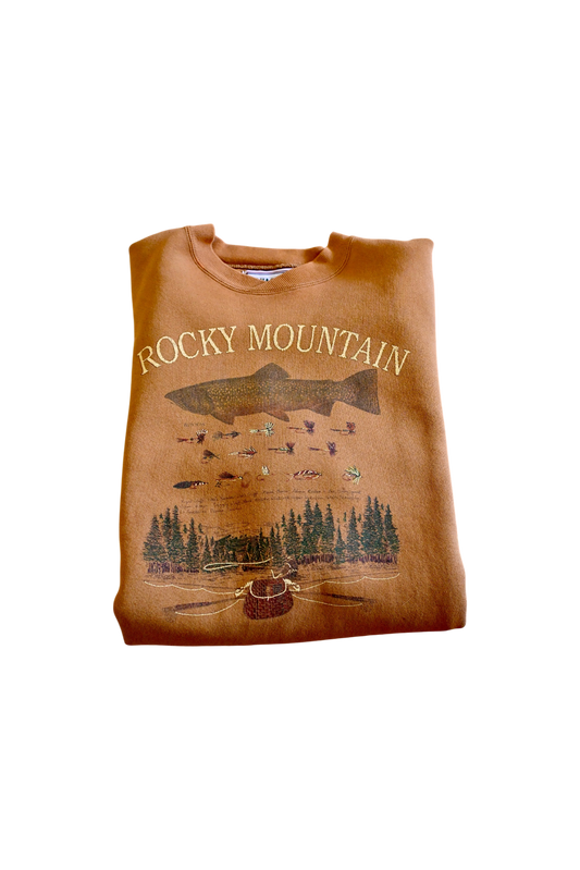 Rocky Mountain Brook Trout Sweatshirt - L