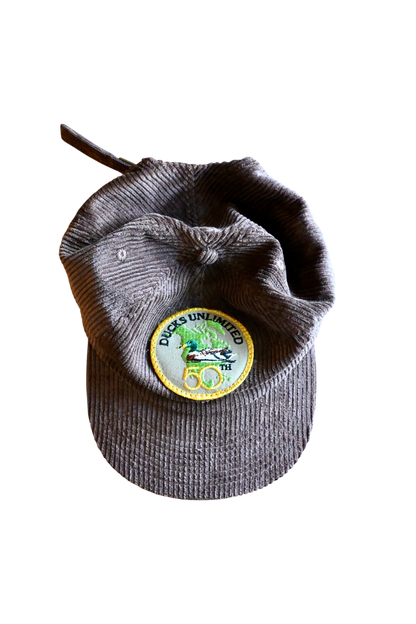 Vintage 50th DU Corduroy Patch Cap
