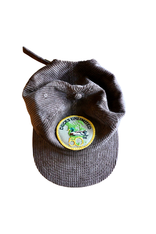 Vintage 50th DU Corduroy Patch Cap
