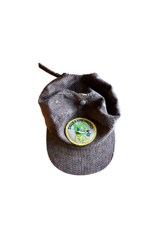 Vintage 50th DU Corduroy Patch Cap