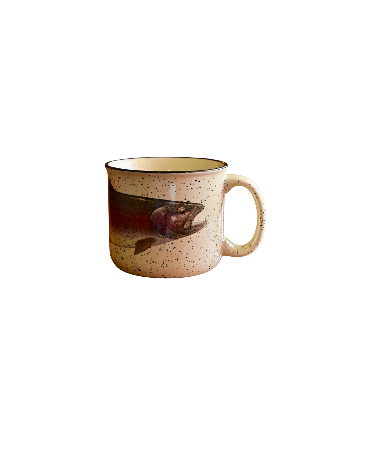 Rare 1997 Geoff Hager Orvis Trout Mug