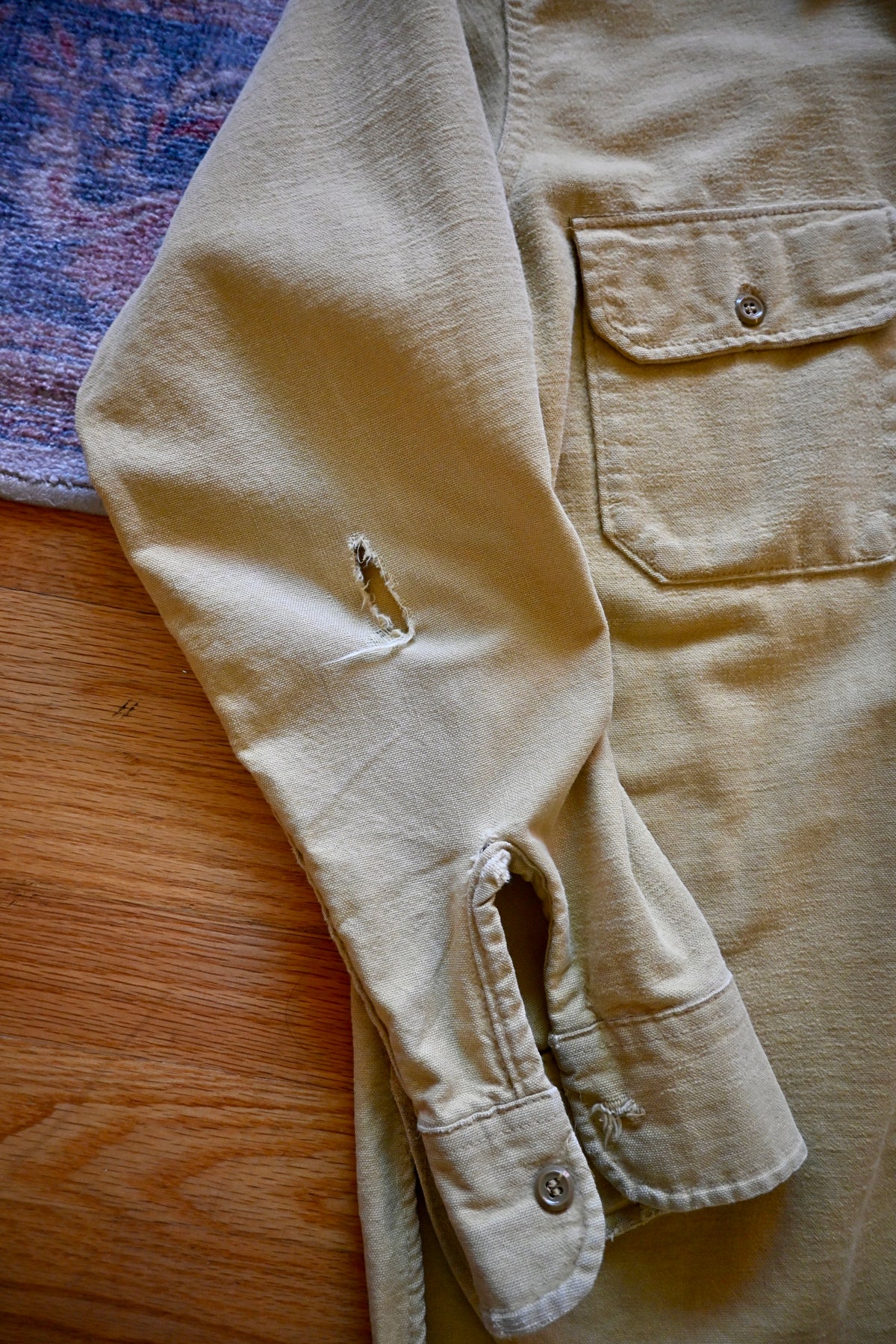 Vintage Woolrich Chamois Shirt - L