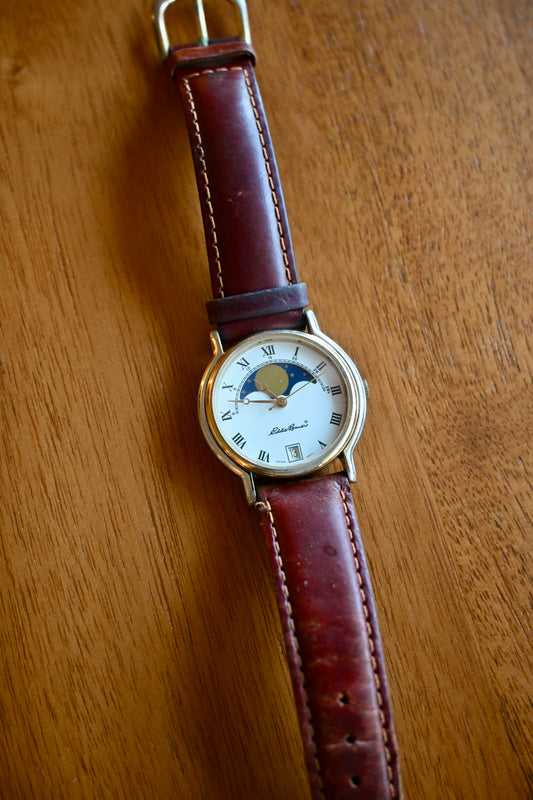 Eddie Bauer Swiss Movement Moonphase Watch