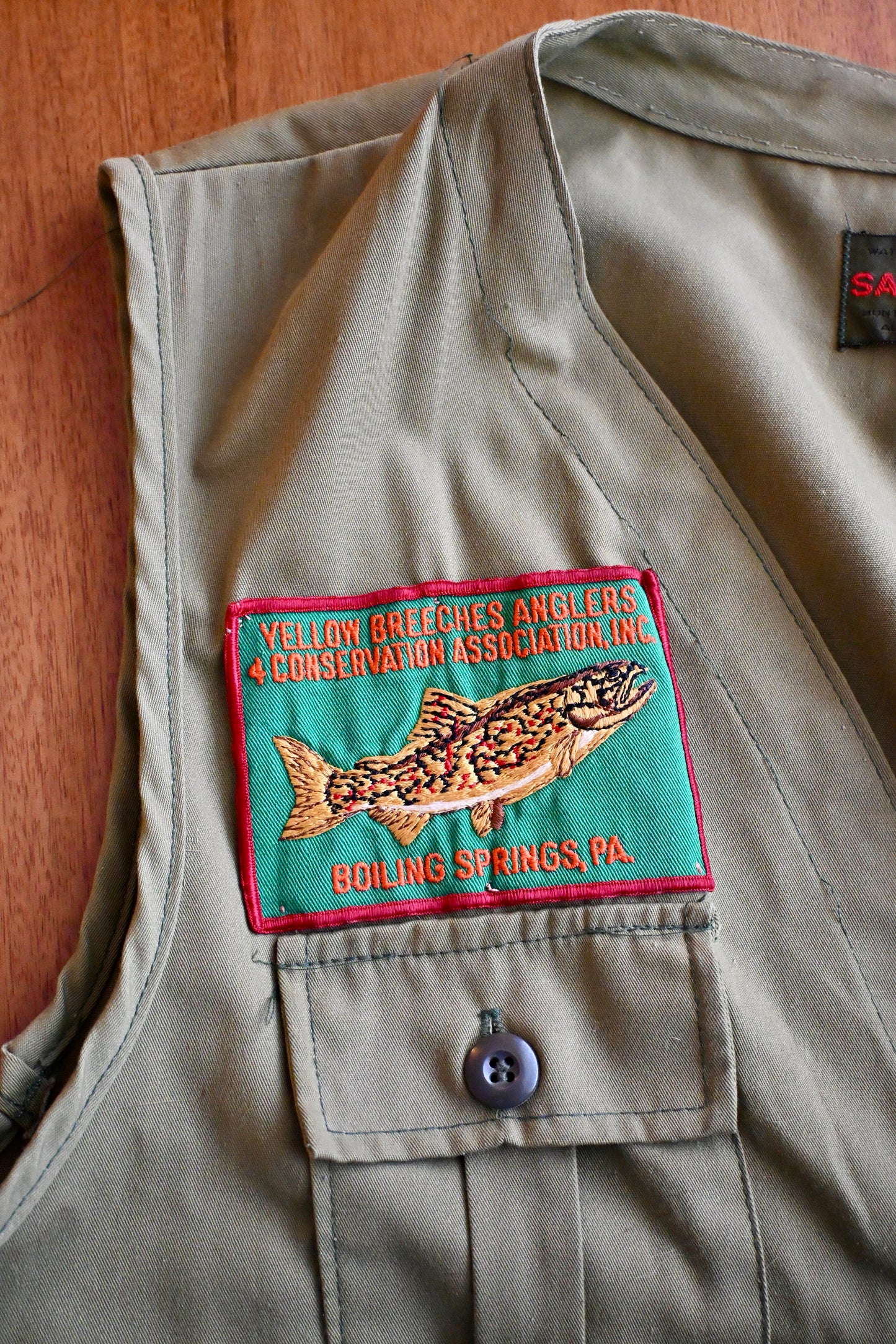 Yellow Breeches Anglers Fishing Vest - XL