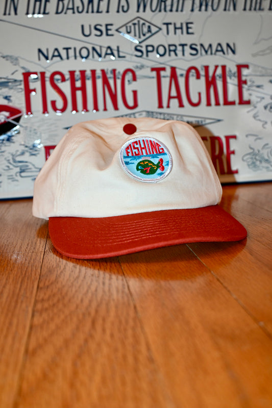 Fishing Patch Two Tone Snaback