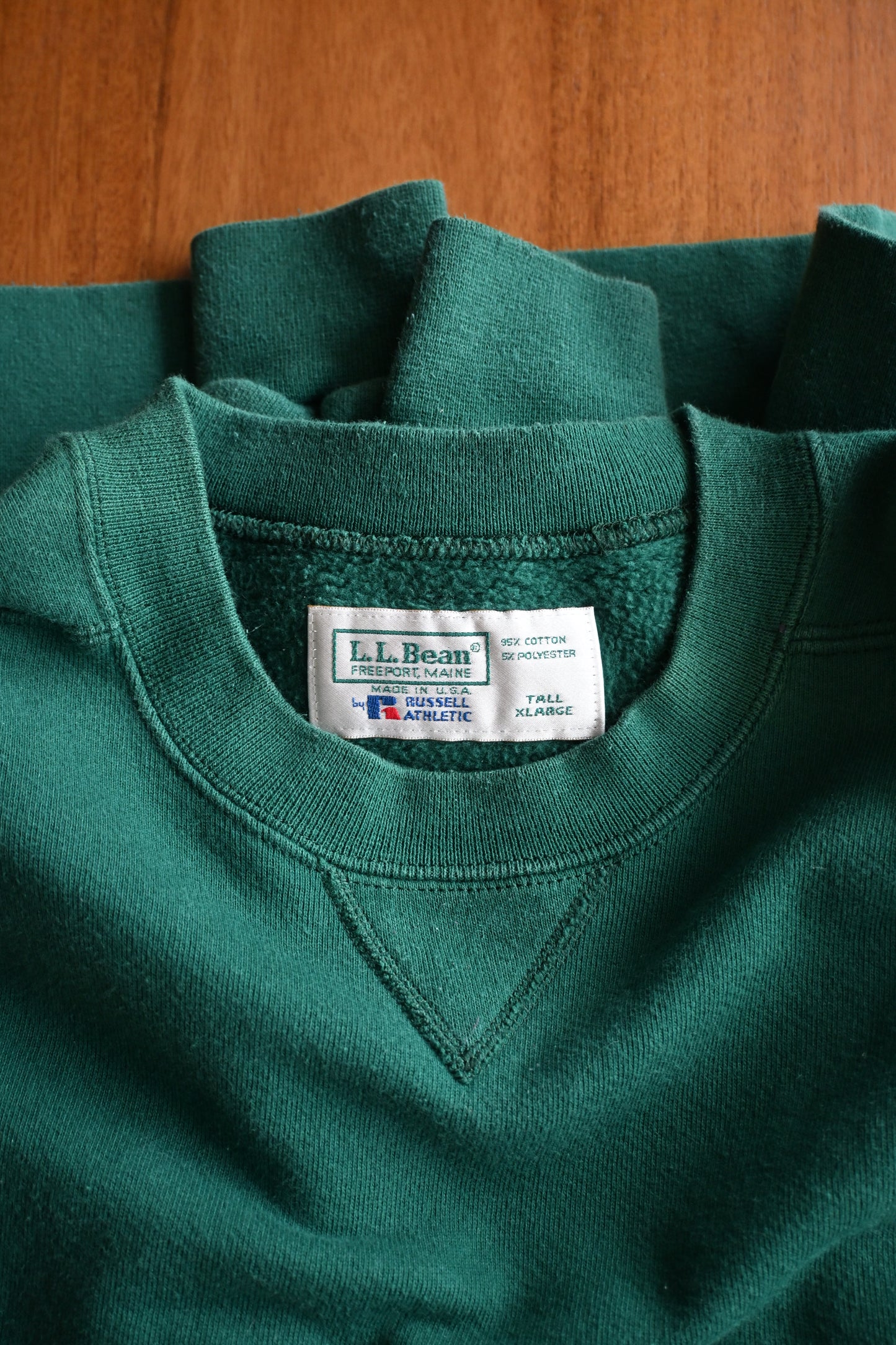 L.L.Bean x Russell Athletic Sweatshirt - XLT Made in USA