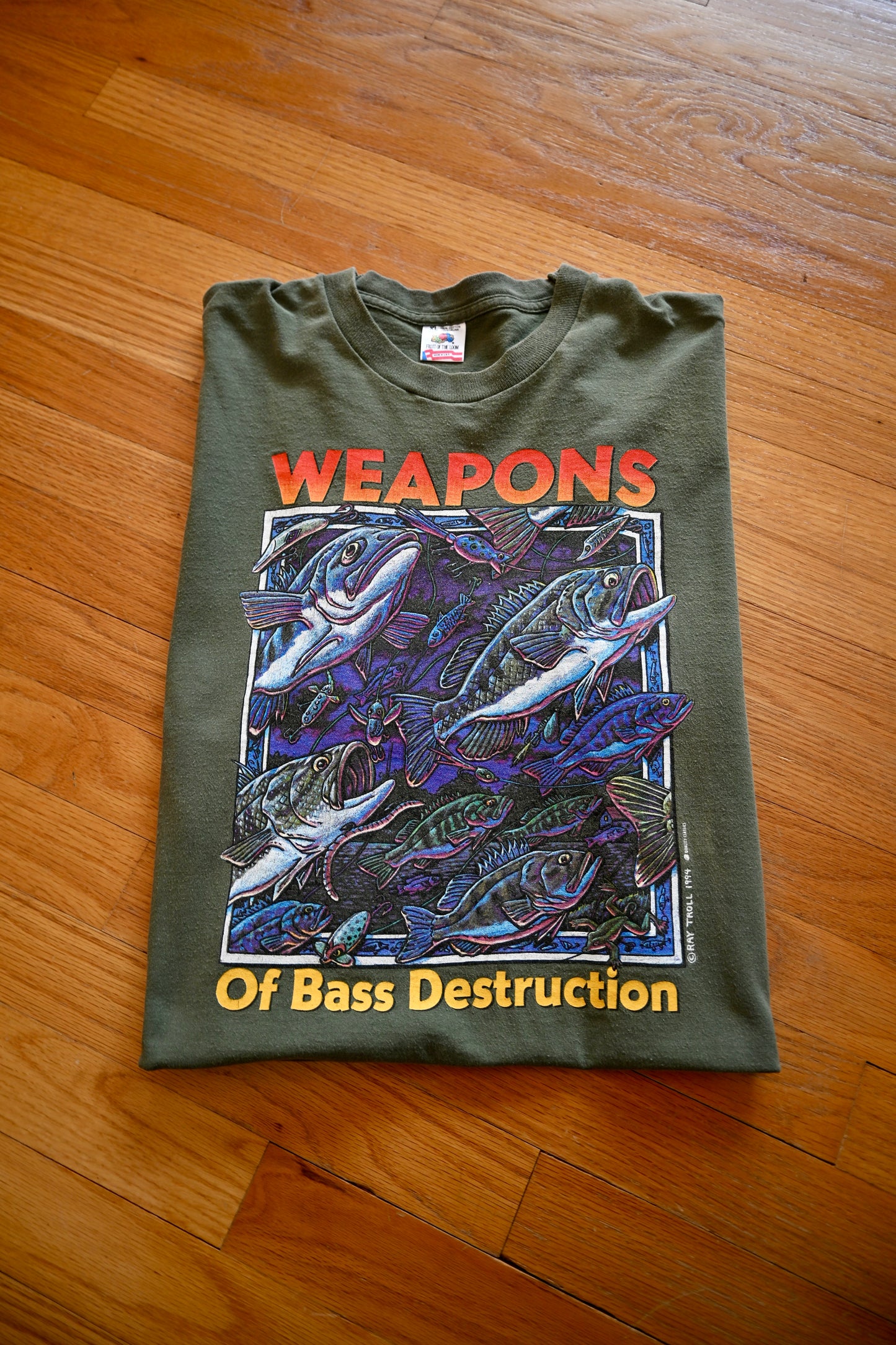 Ray Troll Weapons of Bass Destruction T - XL