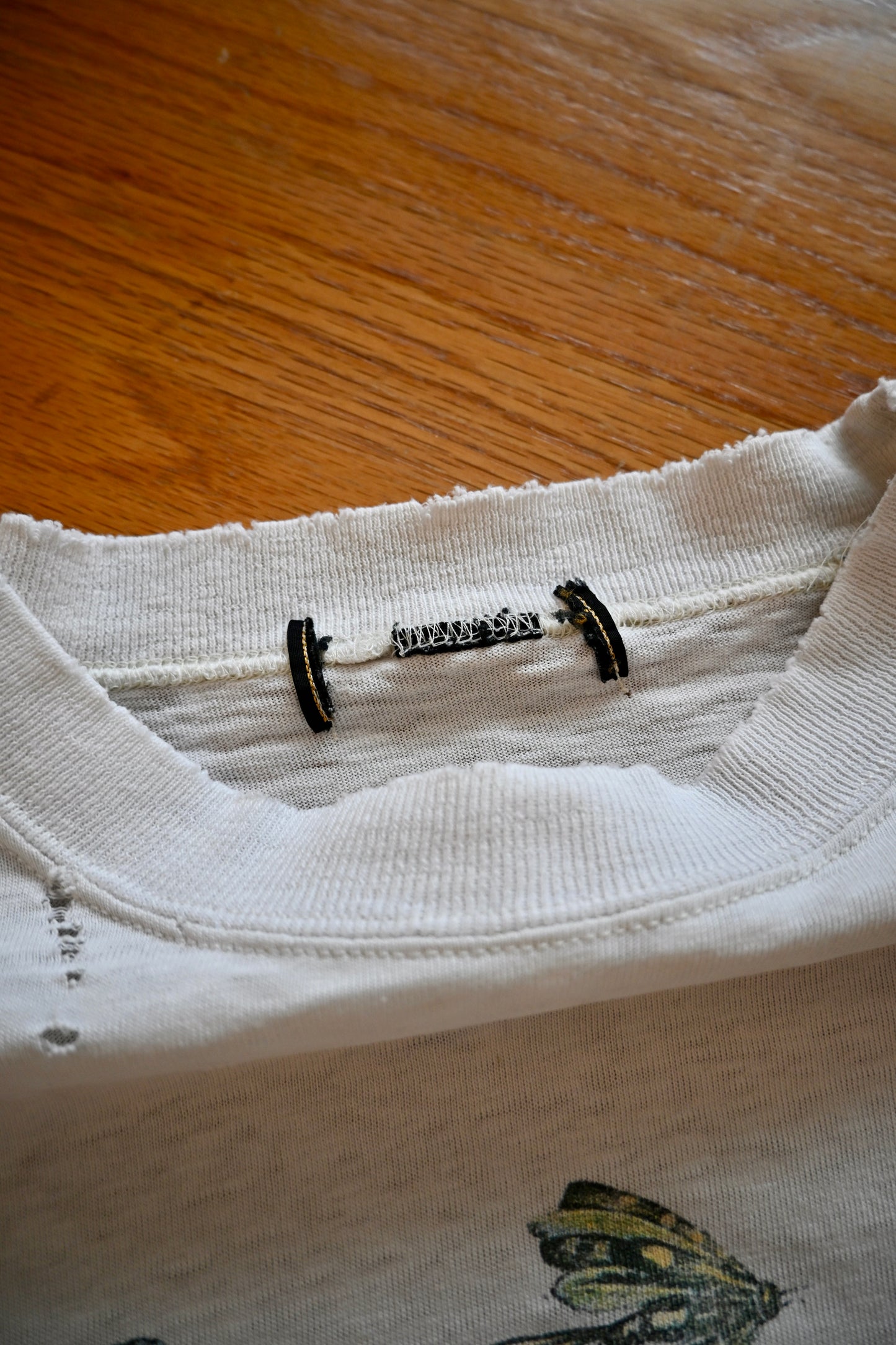 Distressed Eddie Bauer Fly Fishing Tee - XL