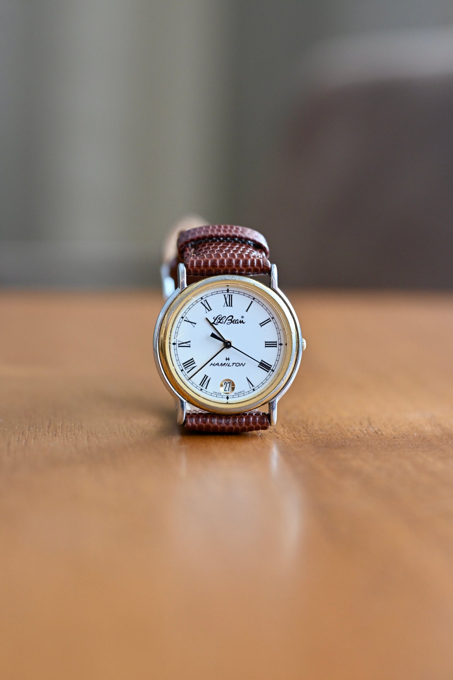 L.L.Bean x Hamilton Swiss Quartz Two Tone Watch 8982