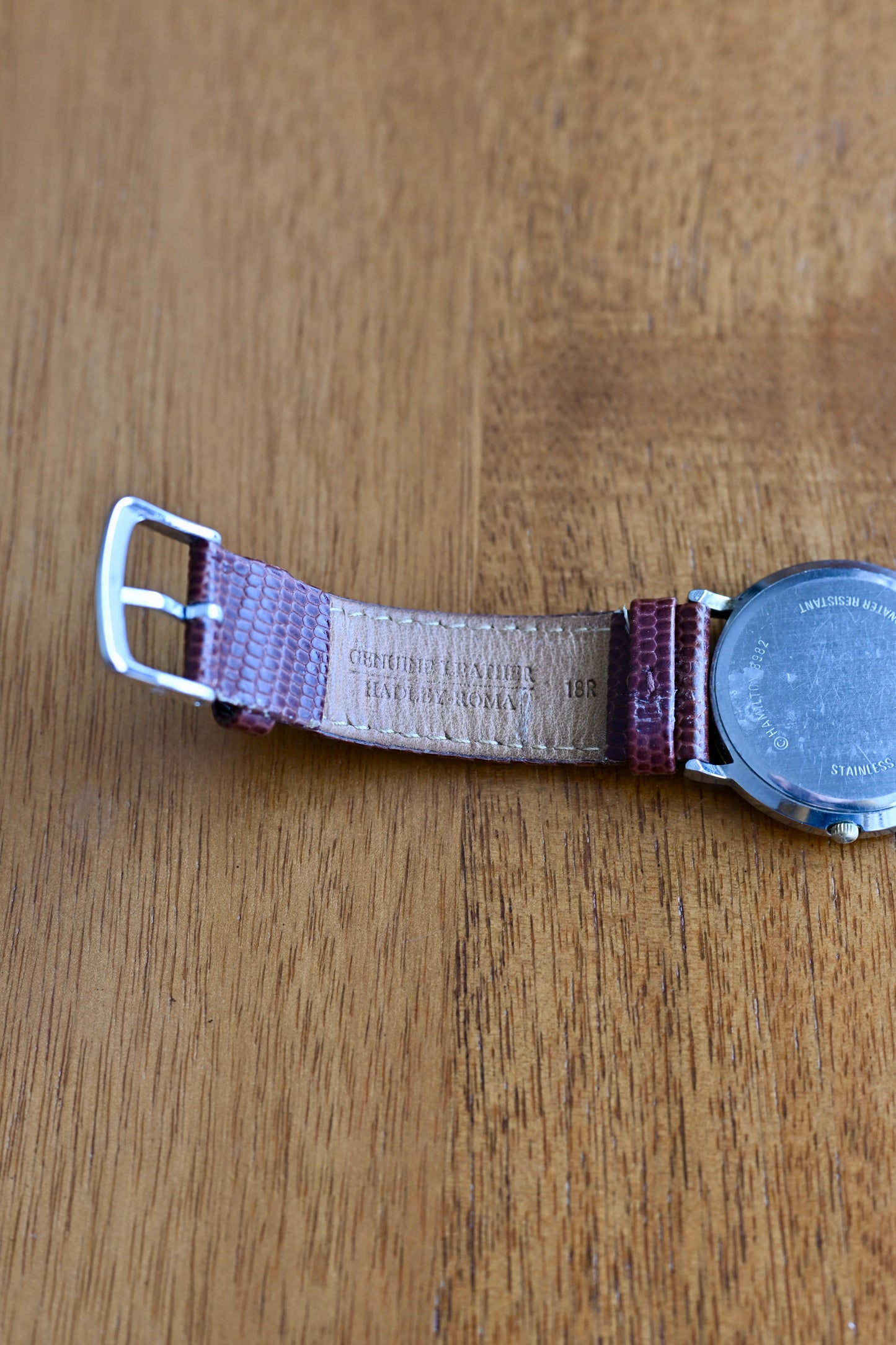 L.L.Bean x Hamilton Swiss Quartz Two Tone Watch 8982