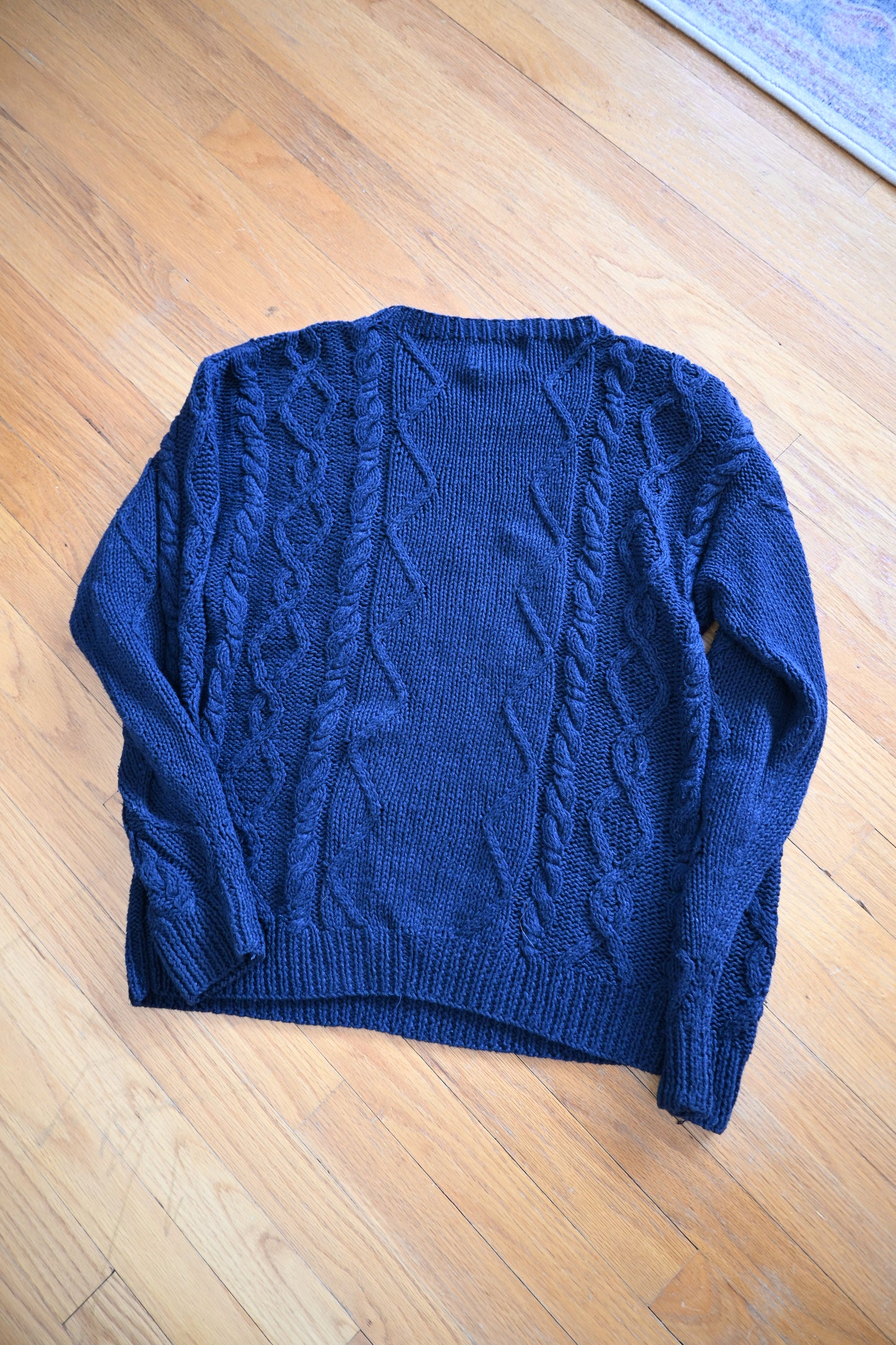 Vintage Woolrich Fly Fishing Wool Sweater - M