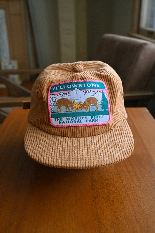 Yellowstone Nat. Park Corduroy Hat