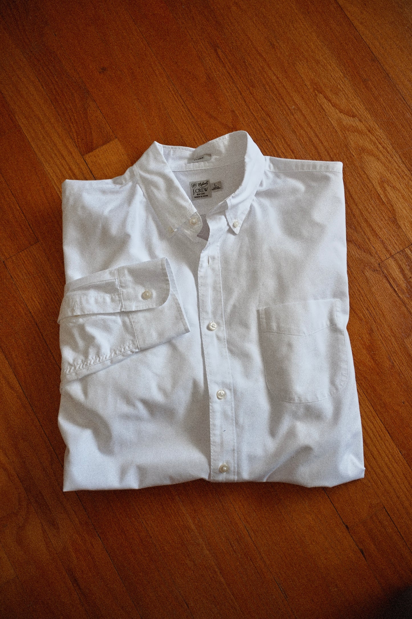 J.Crew Classic Broken-in Oxford - L