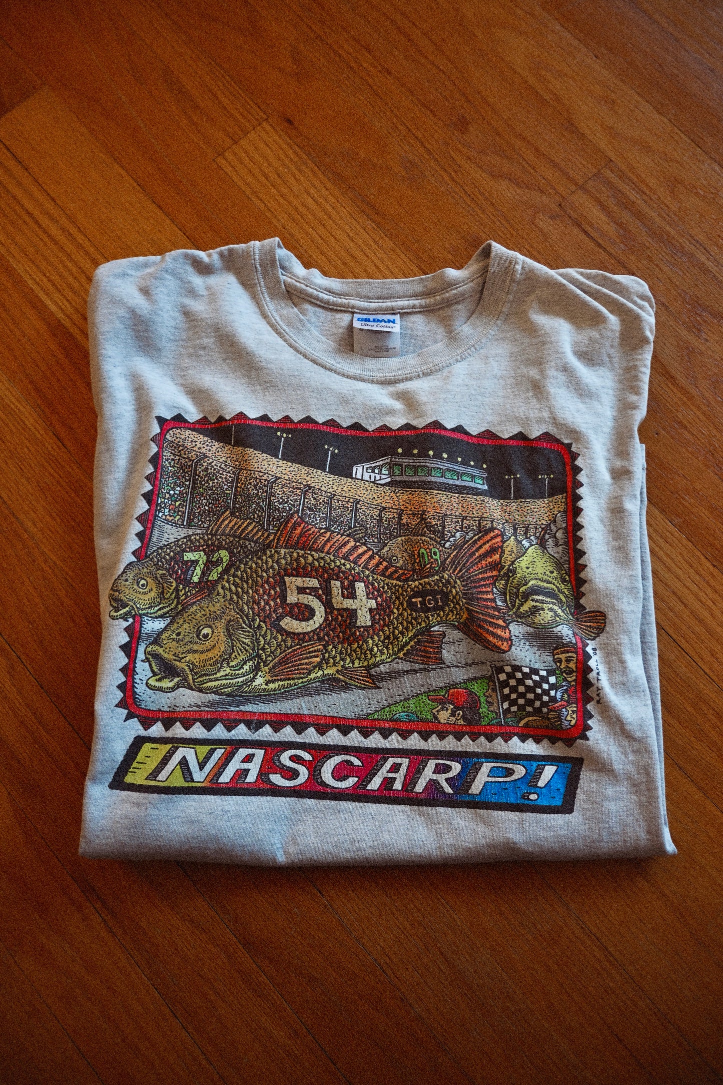 Ray Troll Nascarp! Tee - L