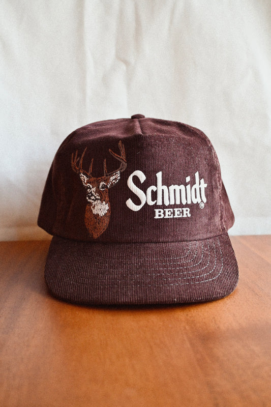 Vintage Schmidt Beer Buck Snapback