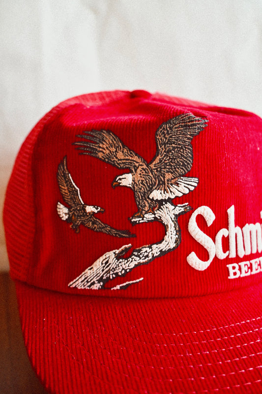 Vintage Schmidt Bald Eagle Snapback