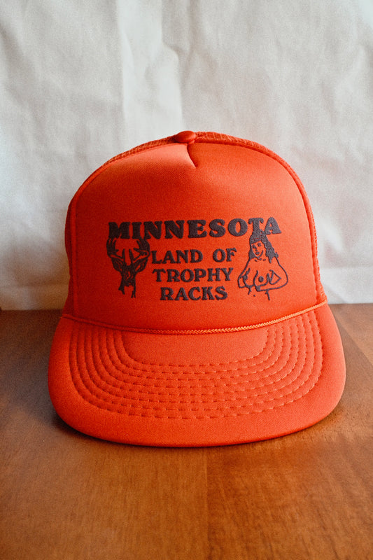 Minnesota Land of Trophy Racks Trucker